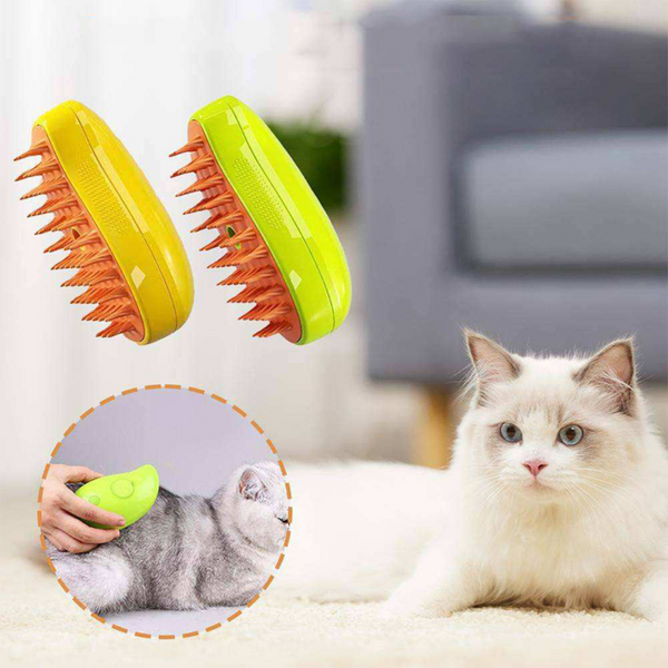 Brosse à Vapeur de toilettage pour Chat