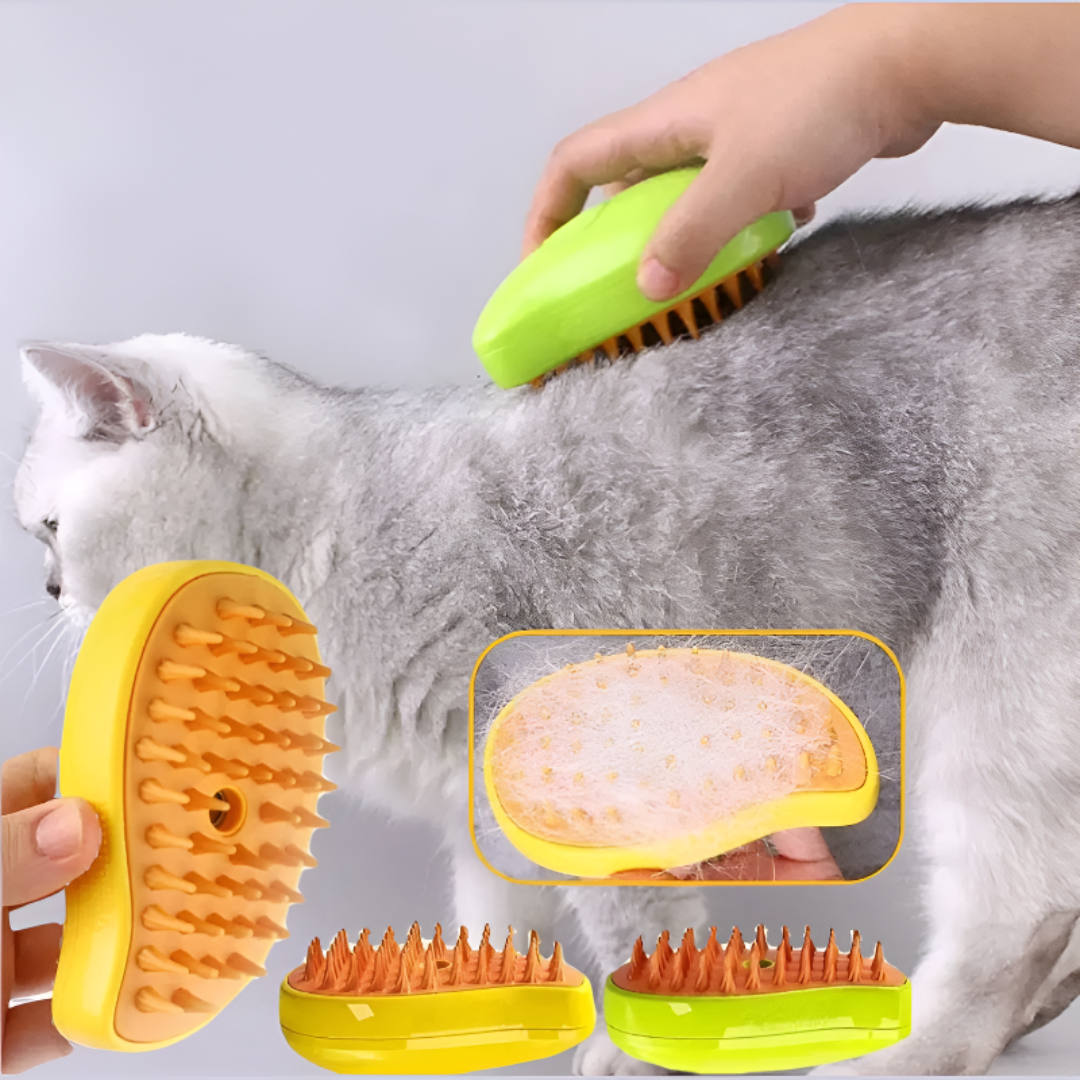 Brosse à Vapeur de toilettage pour Chat